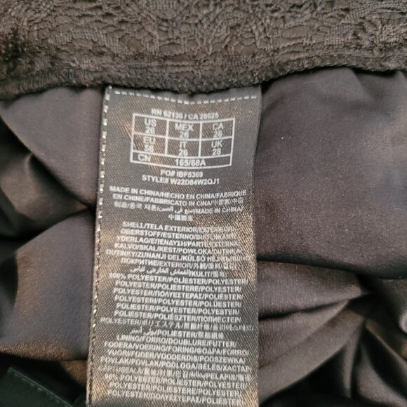 Guess Los Angeles Dressy Black Lace Mini Shorts - Picture 10 of 10